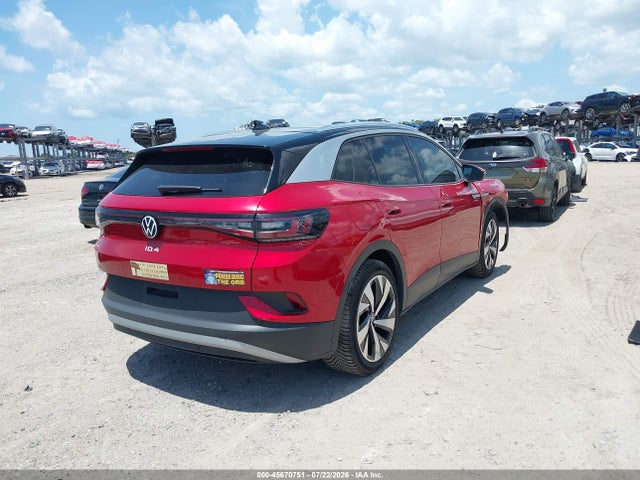 Продаж на аукціоні авто 2021 Volkswagen Id.4 Pro S, vin: WVGKMPE28MP041372, номер лоту: 45670751