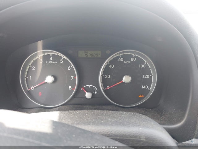 Продажа на аукционе авто 2010 Hyundai Accent Gs, vin: KMHCM3AC3AU168409, номер лота: 45670756