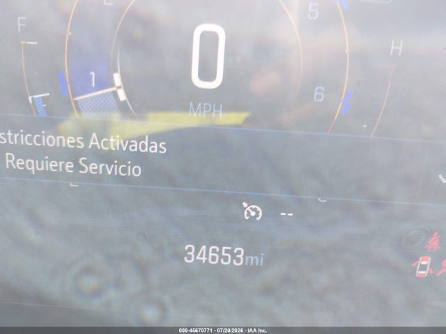 45670771 :رقم المزاد ، 3GNAXHEG3SL151402 vin ، 2025 Chevrolet Equinox Fwd Lt مزاد بيع