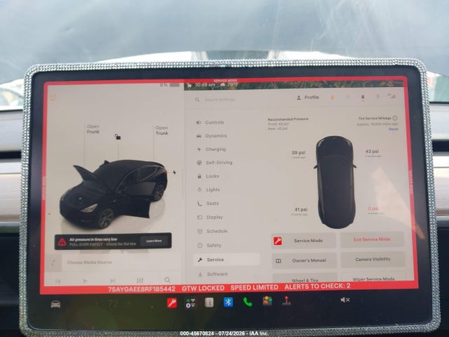Aukcja sprzedaży 2024 Tesla Model Y Long Range Dual Motor All-wheel Drive, vin: 7SAYGAEE8RF185442, numer aukcji: 45670824