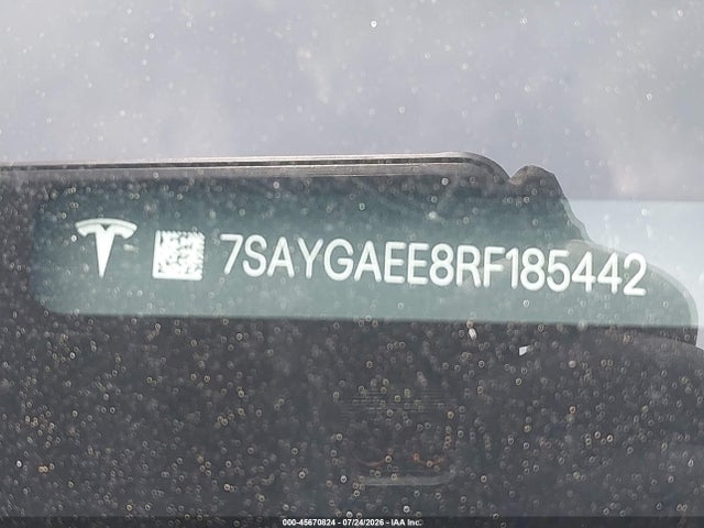 Aukcja sprzedaży 2024 Tesla Model Y Long Range Dual Motor All-wheel Drive, vin: 7SAYGAEE8RF185442, numer aukcji: 45670824