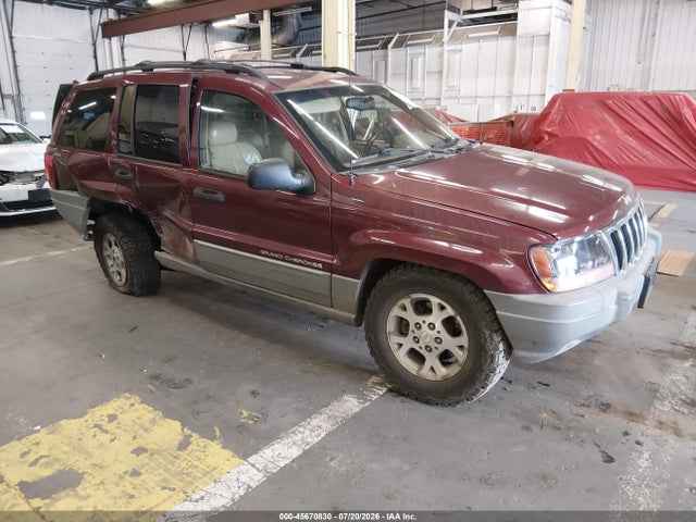 2000 Jeep Grand Cherokee Laredo მანქანა იყიდება აუქციონზე, vin: 1J4GW48S1YC101191, აუქციონის ნომერი: 45670830
