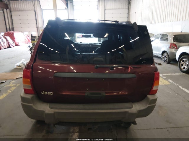 Aukcja sprzedaży 2000 Jeep Grand Cherokee Laredo, vin: 1J4GW48S1YC101191, numer aukcji: 45670830
