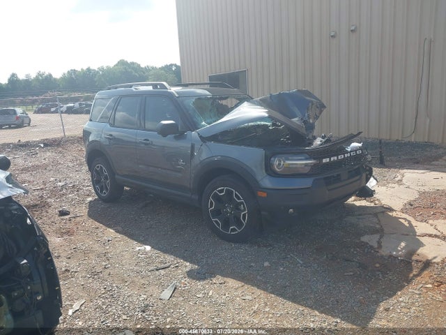 2025 Ford Bronco Sport Outer Banks მანქანა იყიდება აუქციონზე, vin: 3FMCR9CNXSRE26274, აუქციონის ნომერი: 45670833