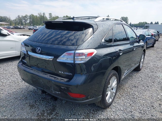 2010 Lexus Rx 450h მანქანა იყიდება აუქციონზე, vin: JTJBC1BA4A2011632, აუქციონის ნომერი: 45670836