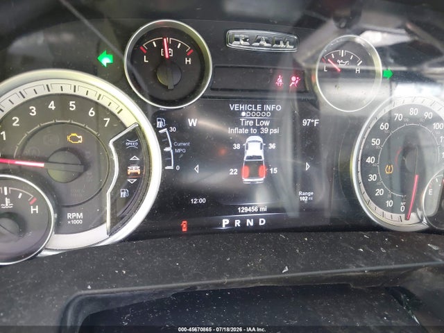 45670865 :رقم المزاد ، 1C6RR7GT1FS657108 vin ، 2015 Ram 1500 Outdoorsman مزاد بيع