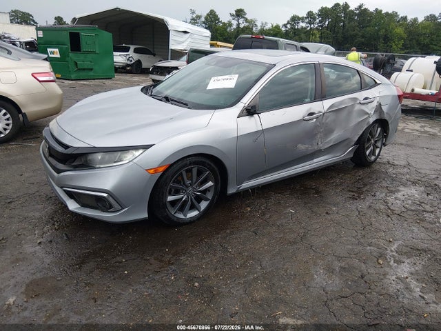Honda CIVIC EX 2019 2HGFC1F36KH651528 Image 2