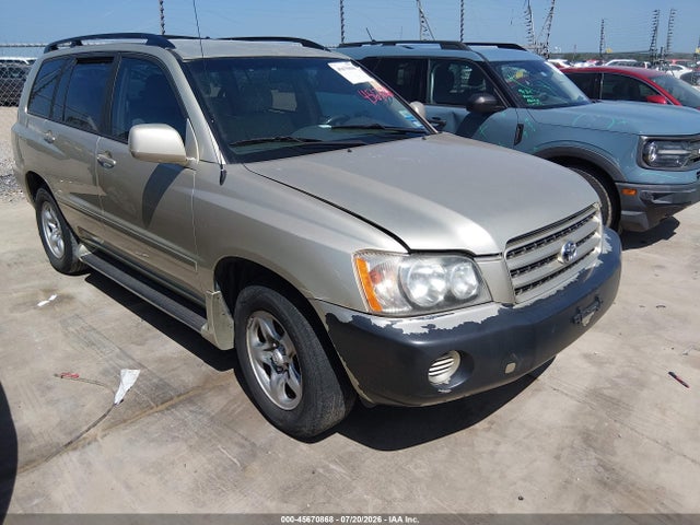Aukcja sprzedaży 2003 Toyota Highlander, vin: JTEGD21A130069592, numer aukcji: 45670868