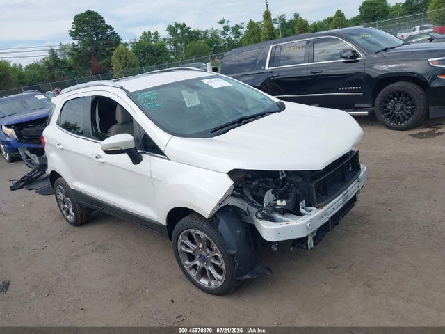45670870 :رقم المزاد ، MAJ6P1WLXJC208826 vin ، 2018 Ford Ecosport Titanium مزاد بيع