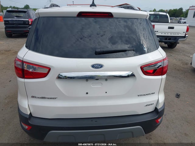 Продажа на аукционе авто 2018 Ford Ecosport Titanium, vin: MAJ6P1WLXJC208826, номер лота: 45670870