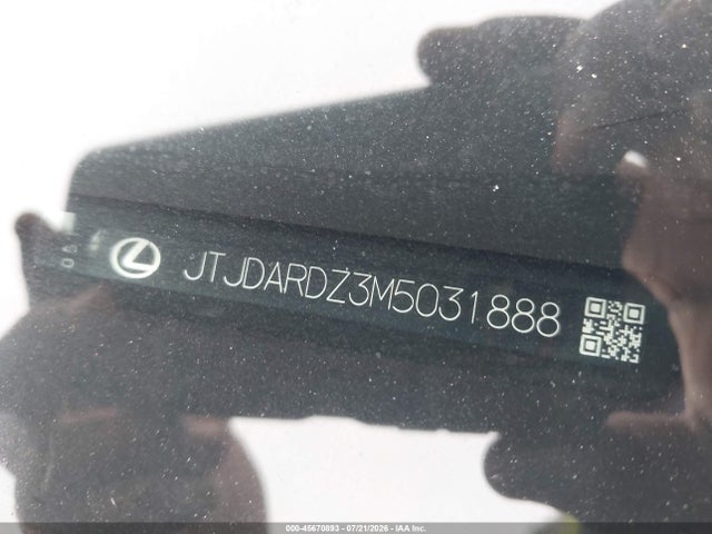 Продаж на аукціоні авто 2021 Lexus Nx 300, vin: JTJDARDZ3M5031888, номер лоту: 45670893