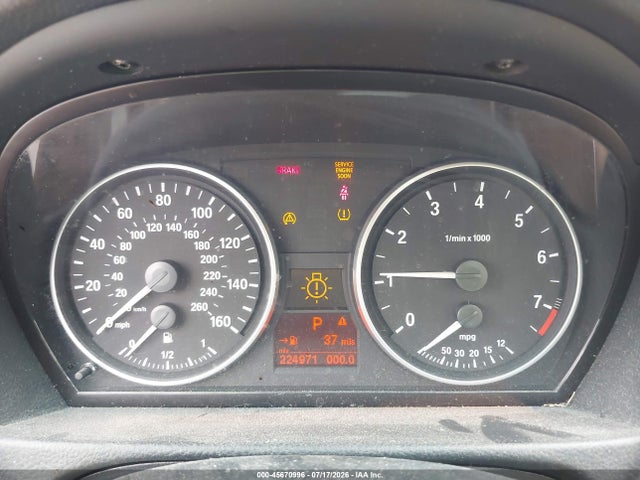 2007 Bmw 328xi მანქანა იყიდება აუქციონზე, vin: WBAVC93577K032142, აუქციონის ნომერი: 45670996