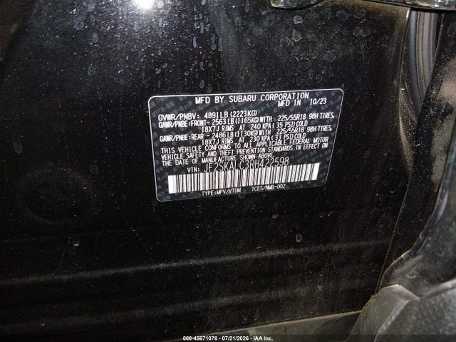 Subaru Forester Limited 2024 JF2SKALC3RH422598 Image 9