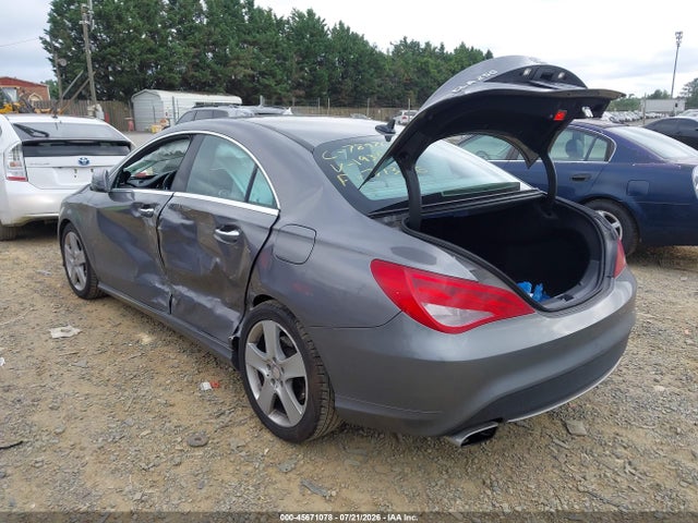 45671078 :رقم المزاد ، WDDSJ4GBXFN193585 vin ، 2015 Mercedes-benz Cla 250 4matic مزاد بيع