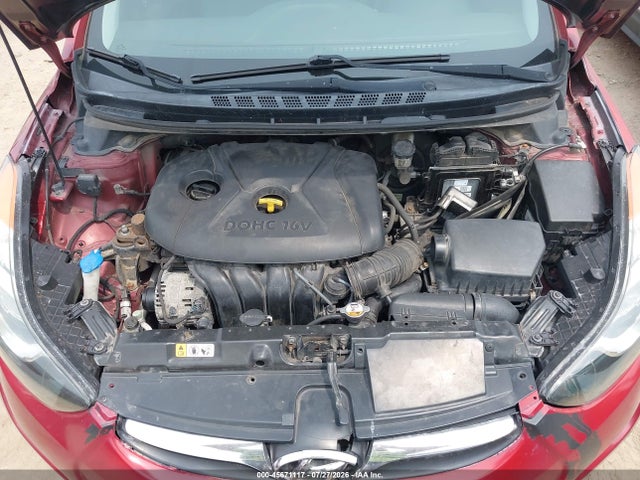 2013 Hyundai Elantra Gls მანქანა იყიდება აუქციონზე, vin: 5NPDH4AE8DH404135, აუქციონის ნომერი: 45671117