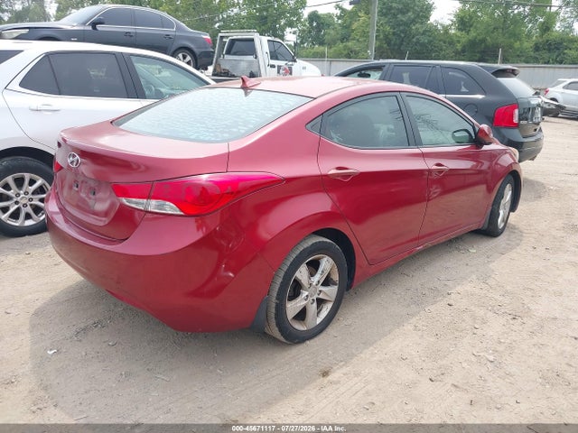 2013 Hyundai Elantra Gls მანქანა იყიდება აუქციონზე, vin: 5NPDH4AE8DH404135, აუქციონის ნომერი: 45671117