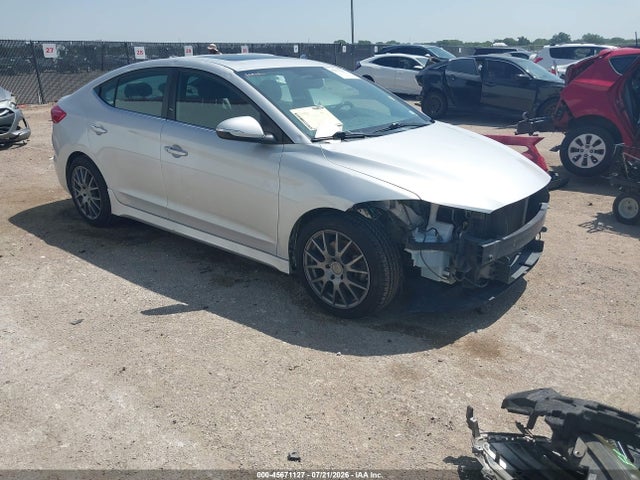 Продажа на аукционе авто 2018 Hyundai Elantra Sport, vin: KMHD04LB5JU559099, номер лота: 45671127