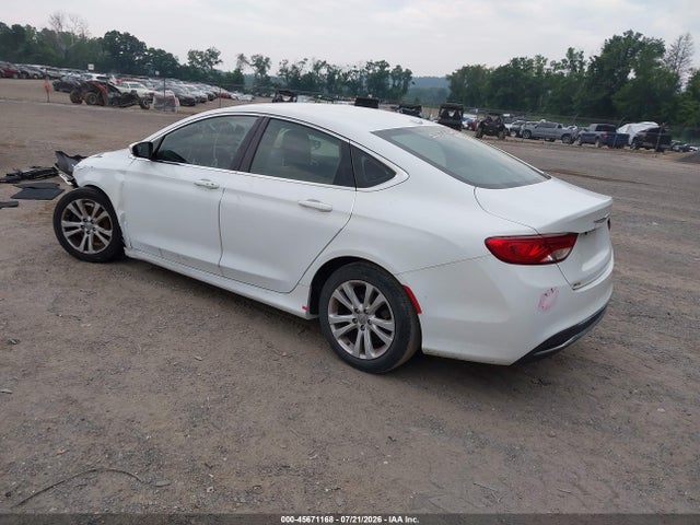 2015 Chrysler 200 Limited მანქანა იყიდება აუქციონზე, vin: 1C3CCCABXFN660777, აუქციონის ნომერი: 45671168