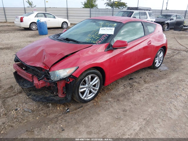 2012 Honda Cr-z მანქანა იყიდება აუქციონზე, vin: JHMZF1D40CS002265, აუქციონის ნომერი: 45671194