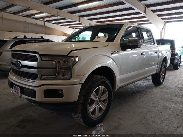Продажа на аукционе авто 2019 Ford F-150 Platinum, vin: 1FTEW1E49KFC01238, номер лота: 45671198