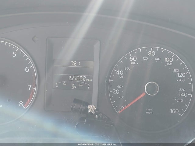 2013 Volkswagen Jetta 2.0l S მანქანა იყიდება აუქციონზე, vin: 3VW2K7AJXDM221608, აუქციონის ნომერი: 45671248