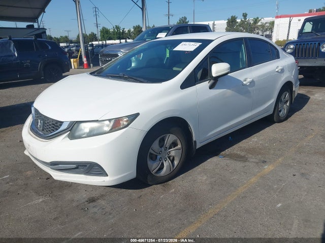 Honda Civic Lx 2014 19XFB2F54EE221148 Image 2