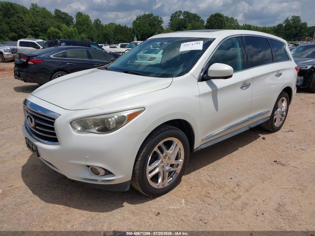 45671299 :رقم المزاد ، 5N1AL0MN0DC320355 vin ، 2013 Infiniti Jx35 مزاد بيع