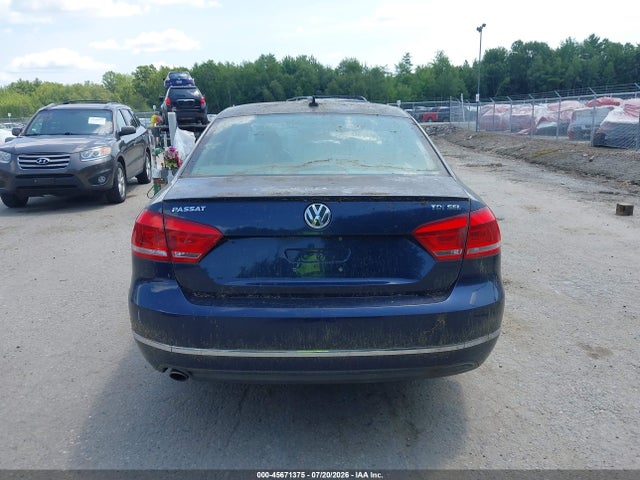 45671375 :رقم المزاد ، 1VWCN7A36DC081510 vin ، 2013 Volkswagen Passat 2.0l Tdi Sel Premium مزاد بيع