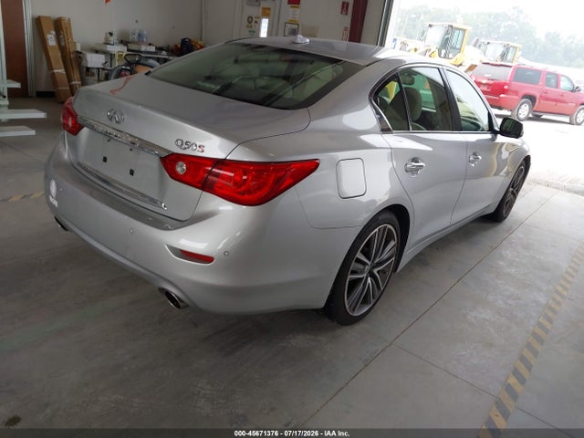 Продаж на аукціоні авто 2014 Infiniti Q50 Sport, vin: JN1BV7AP5EM677997, номер лоту: 45671376