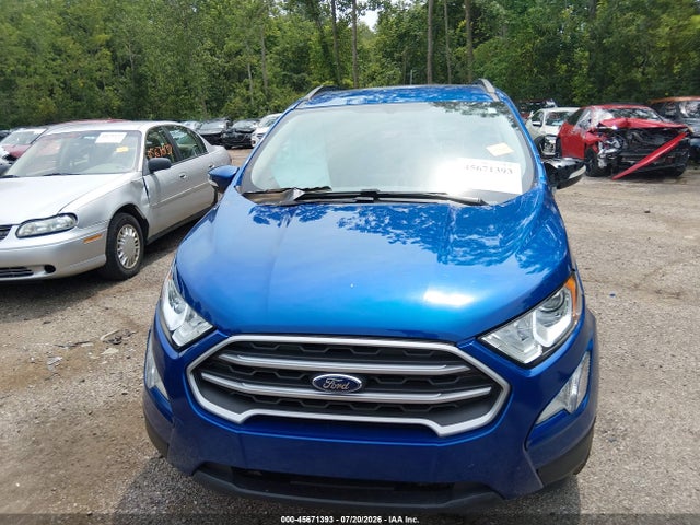 45671393 :رقم المزاد ، MAJ3S2GEXKC269425 vin ، 2019 Ford Ecosport Se مزاد بيع