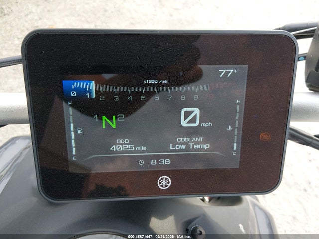 Aukcja sprzedaży 2024 Yamaha Mt07, vin: JYARM32E1RA009637, numer aukcji: 45671447