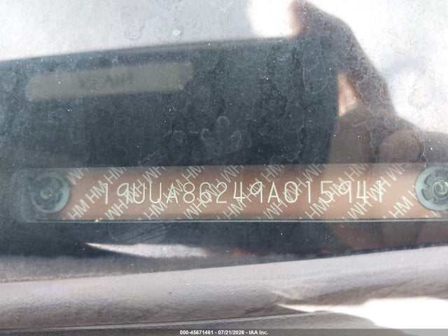 45671461 :رقم المزاد ، 19UUA86249A015941 vin ، 2009 Acura Tl 3.5 مزاد بيع
