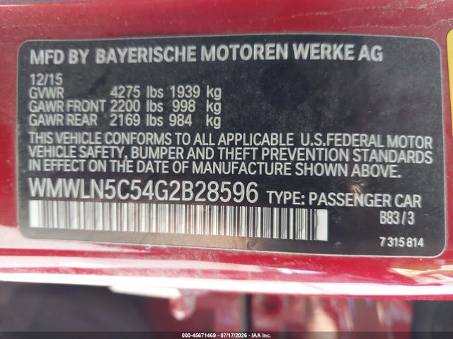 Mini Clubman Cooper 2016 WMWLN5C54G2B28596 Image 9