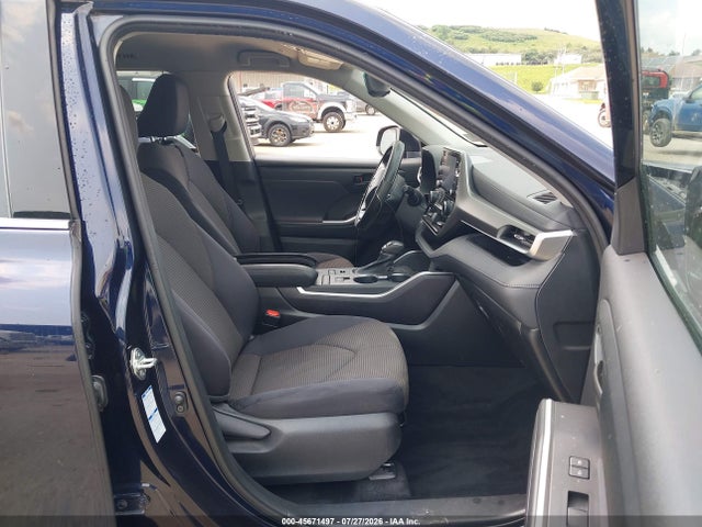 2021 Toyota Highlander Le მანქანა იყიდება აუქციონზე, vin: 5TDBZRBH0MS156158, აუქციონის ნომერი: 45671497