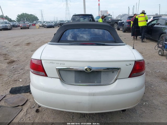 Продажа на аукционе авто 2003 Chrysler Sebring Lxi, vin: 1C3EL55T33N577713, номер лота: 45671510