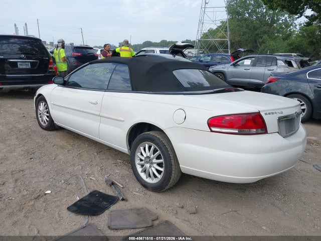 Продажа на аукционе авто 2003 Chrysler Sebring Lxi, vin: 1C3EL55T33N577713, номер лота: 45671510