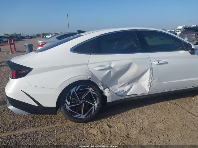 2026 Hyundai Sonata Sel Sport მანქანა იყიდება აუქციონზე, vin: KMHL64JA6TA535077, აუქციონის ნომერი: 45671518