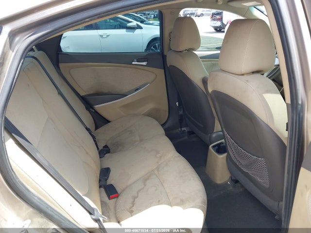 2013 Hyundai Accent Gls მანქანა იყიდება აუქციონზე, vin: KMHCT4AE6DU414075, აუქციონის ნომერი: 45671534
