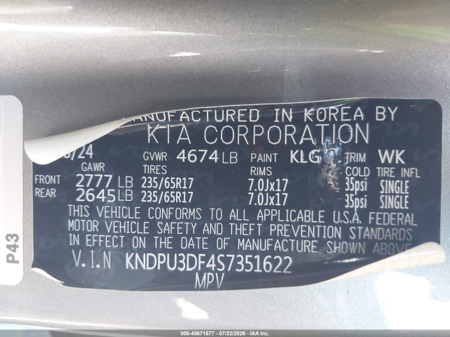 KIA Sportage Lx 2025 KNDPU3DF4S7351622 Image 9