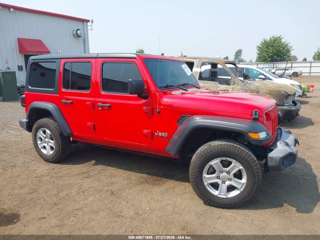 1C4HJXDN7KW594665 Jeep Wrangler Unlimited Sport S 4x4