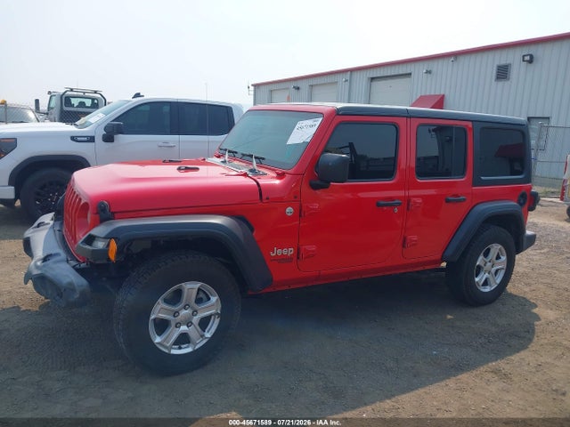 1C4HJXDN7KW594665 Jeep Wrangler Unlimited Sport S 4x4