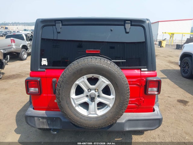 1C4HJXDN7KW594665 Jeep Wrangler Unlimited Sport S 4x4