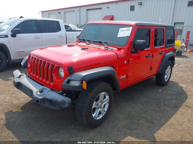 1C4HJXDN7KW594665 Jeep Wrangler Unlimited Sport S 4x4