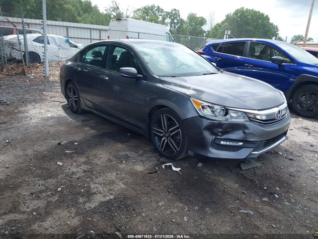 45671623 :رقم المزاد ، 1HGCR2F62HA062677 vin ، 2017 Honda Accord Sport مزاد بيع