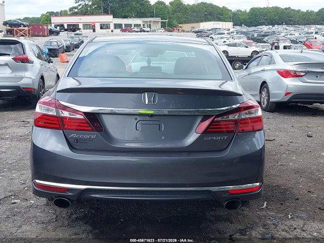 45671623 :رقم المزاد ، 1HGCR2F62HA062677 vin ، 2017 Honda Accord Sport مزاد بيع
