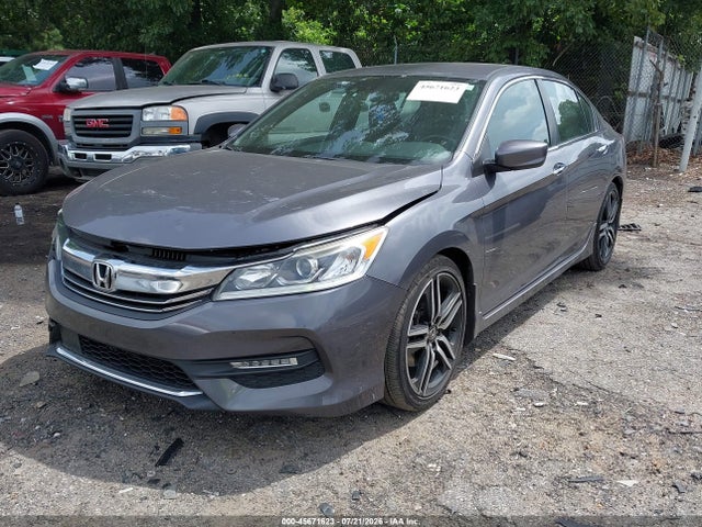 45671623 :رقم المزاد ، 1HGCR2F62HA062677 vin ، 2017 Honda Accord Sport مزاد بيع