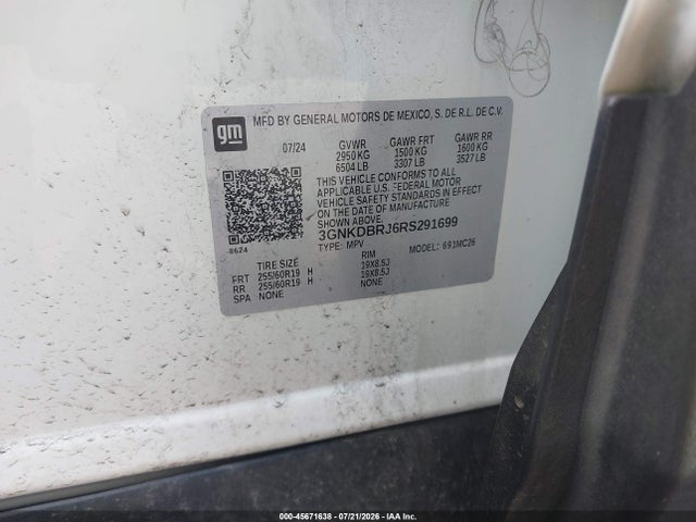 Chevrolet Blazer Ev Eawd 2lt 2024 3GNKDBRJ6RS291699 Image 7