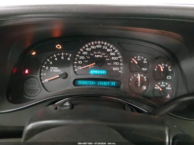 2005 Chevrolet Silverado 1500 Z71 მანქანა იყიდება აუქციონზე, vin: 2GCEK13T251217248, აუქციონის ნომერი: 45671650