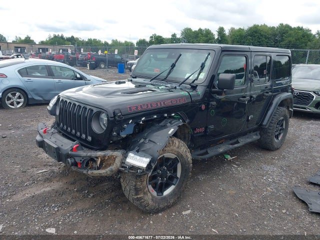 2019 Jeep Wrangler Unlimited Rubicon 4x4 მანქანა იყიდება აუქციონზე, vin: 1C4HJXFN5KW512896, აუქციონის ნომერი: 45671677