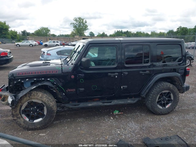 2019 Jeep Wrangler Unlimited Rubicon 4x4 მანქანა იყიდება აუქციონზე, vin: 1C4HJXFN5KW512896, აუქციონის ნომერი: 45671677